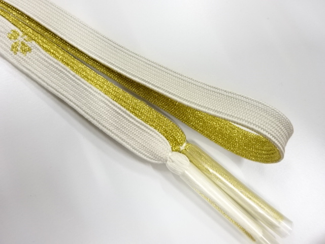  未使用品　正絹　手組帯締め